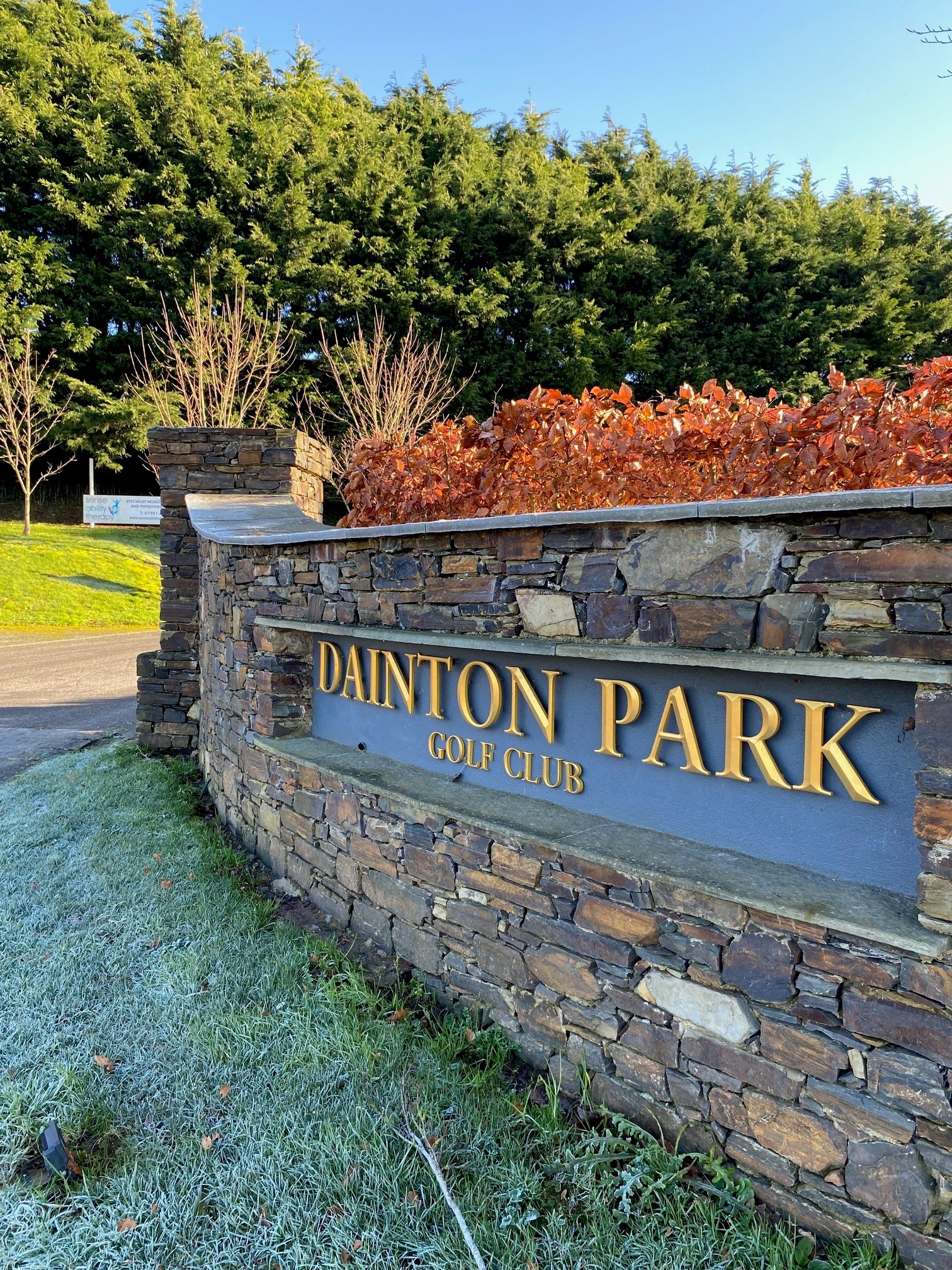 Dainton Park Captain cheque presentation